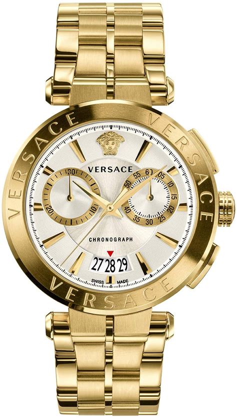 versace watches uk mens|Versace aion chronograph men's watch.